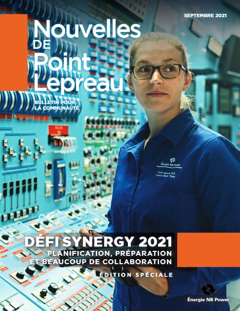 Nouvelles de Point Lepreau - Défi Synergy 2021