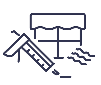 Graphique - montrant l'utilisation de kits d'isolation de fenêtres